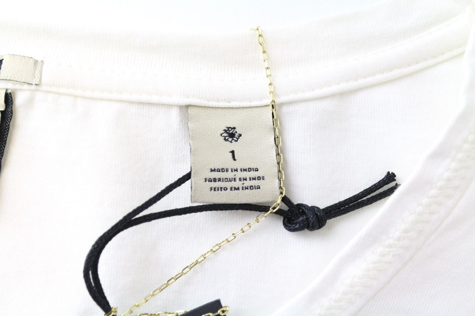 MAISON SCOTCH Women's T-Shirt S Off-White Pullover Short Sleeve Cotton Logo