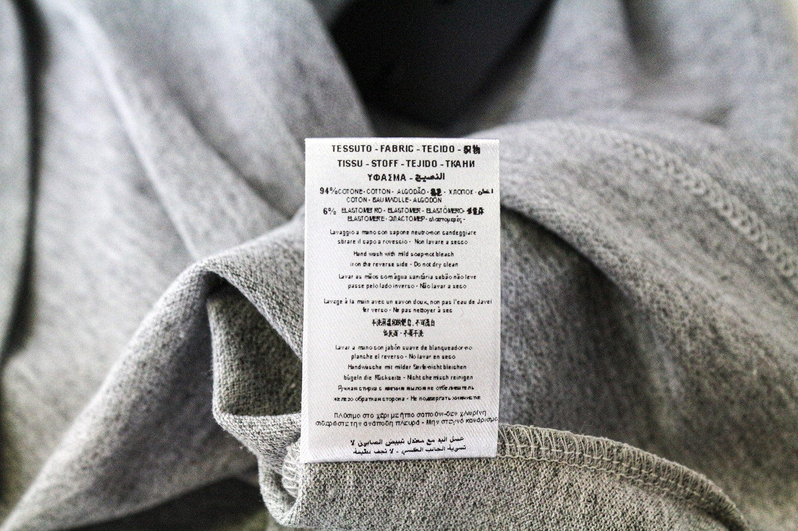 FRANKIE MORELLO Alterf Men's Polo T-Shirt M Grey Cotton Stretch  Short Sleeve