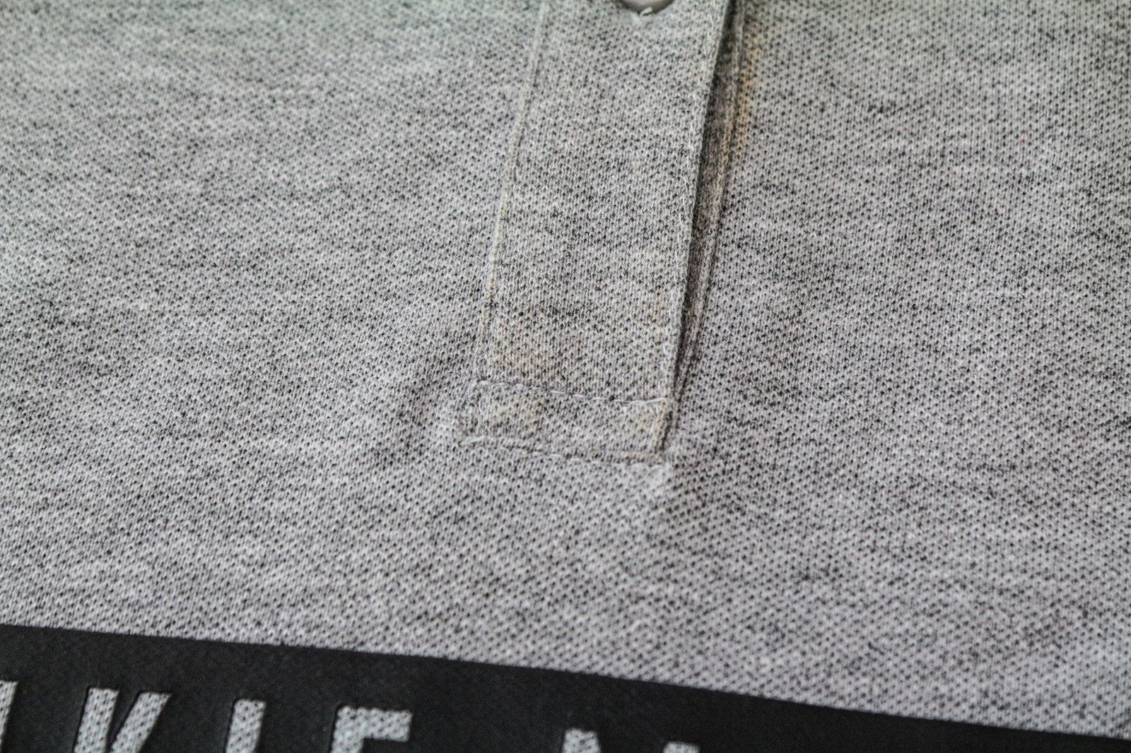 FRANKIE MORELLO Alterf Men's Polo T-Shirt M Grey Cotton Stretch  Short Sleeve