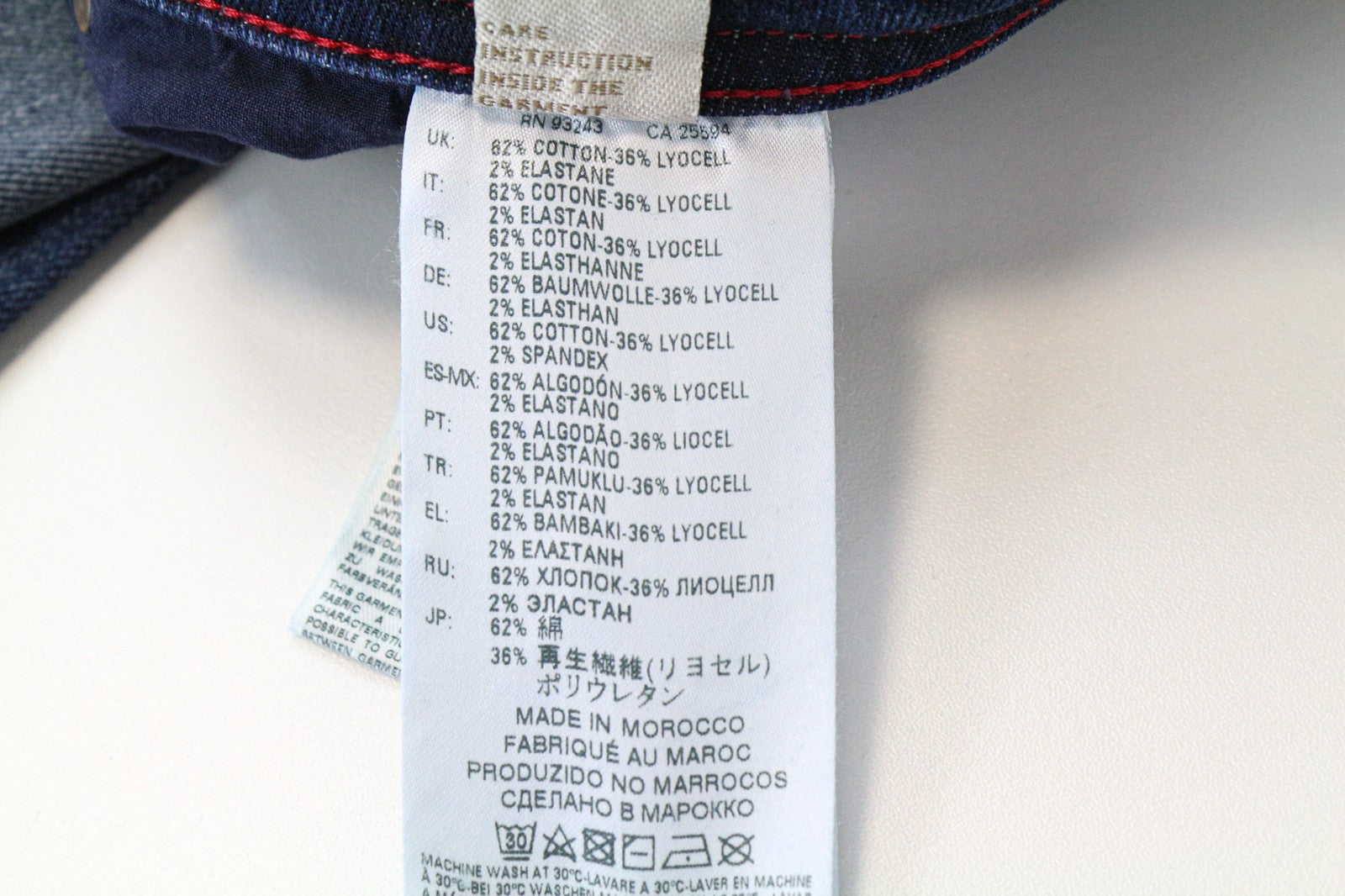 DIESEL Buster 084NS Men's Jeans W28/L32 Blue Tapered Slim Cotton Stretch Washed