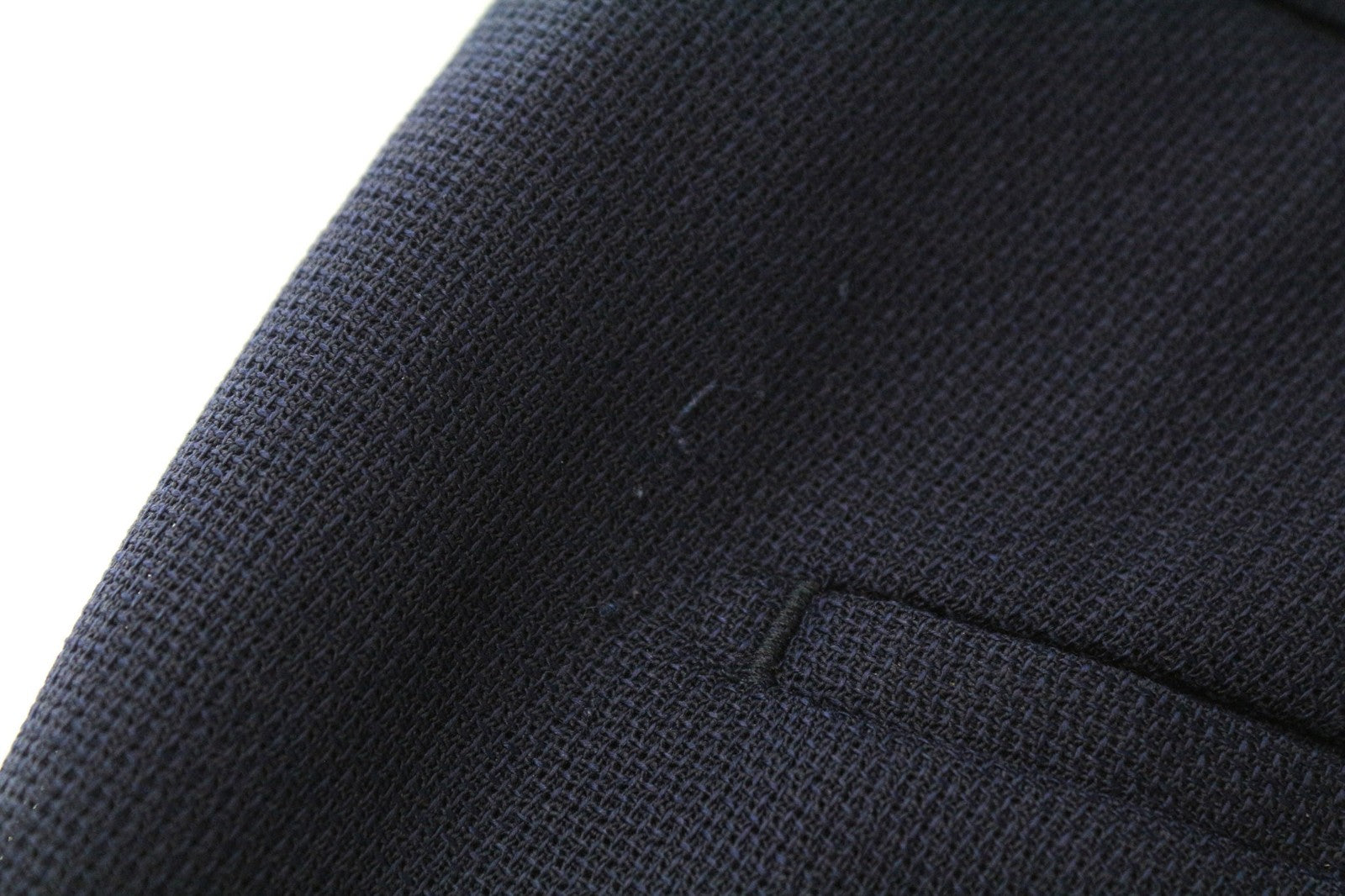 SUISTUDIO Lane Women's Trousers UK14R Blue Pleated Pure Wool Tailored Classic