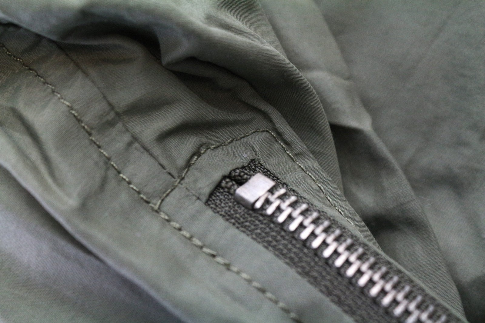 RICHMOND Men's Jacket IT48 Olive Green Hooded Windbreaker Ribbed Logo Casual