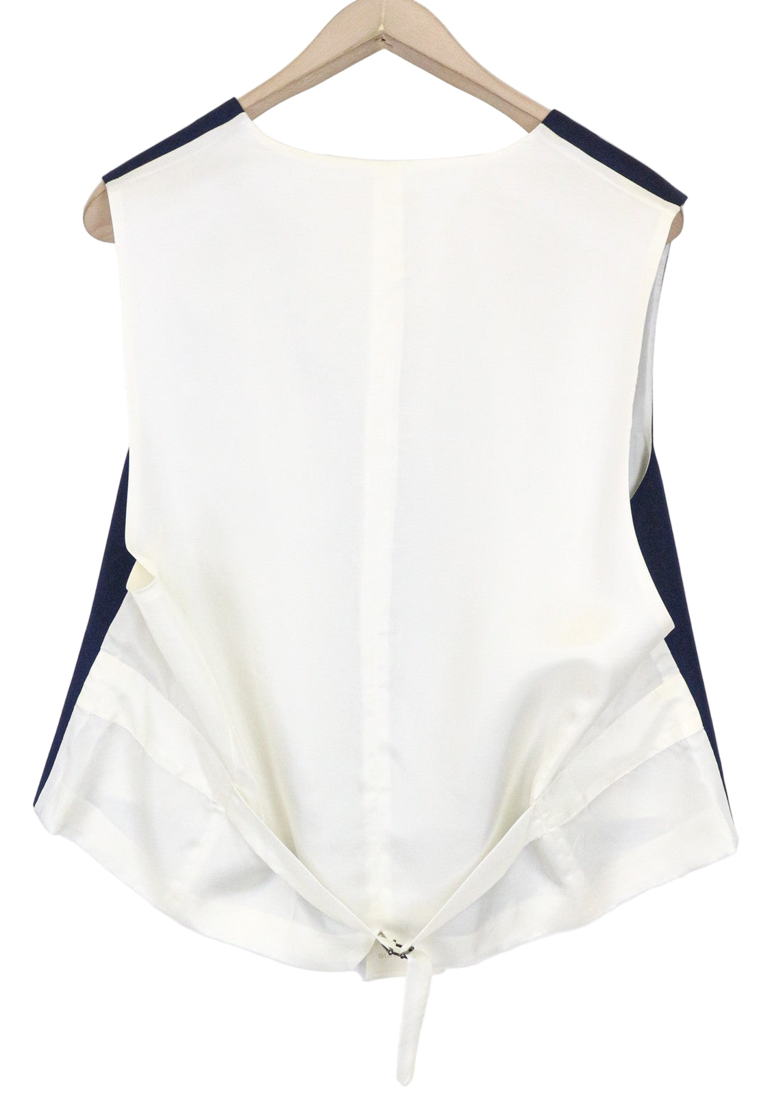 SUITSUPPLY Ferrara Men's Waistcoat UK48S Blue Wool Lined Single-Breasted Classic