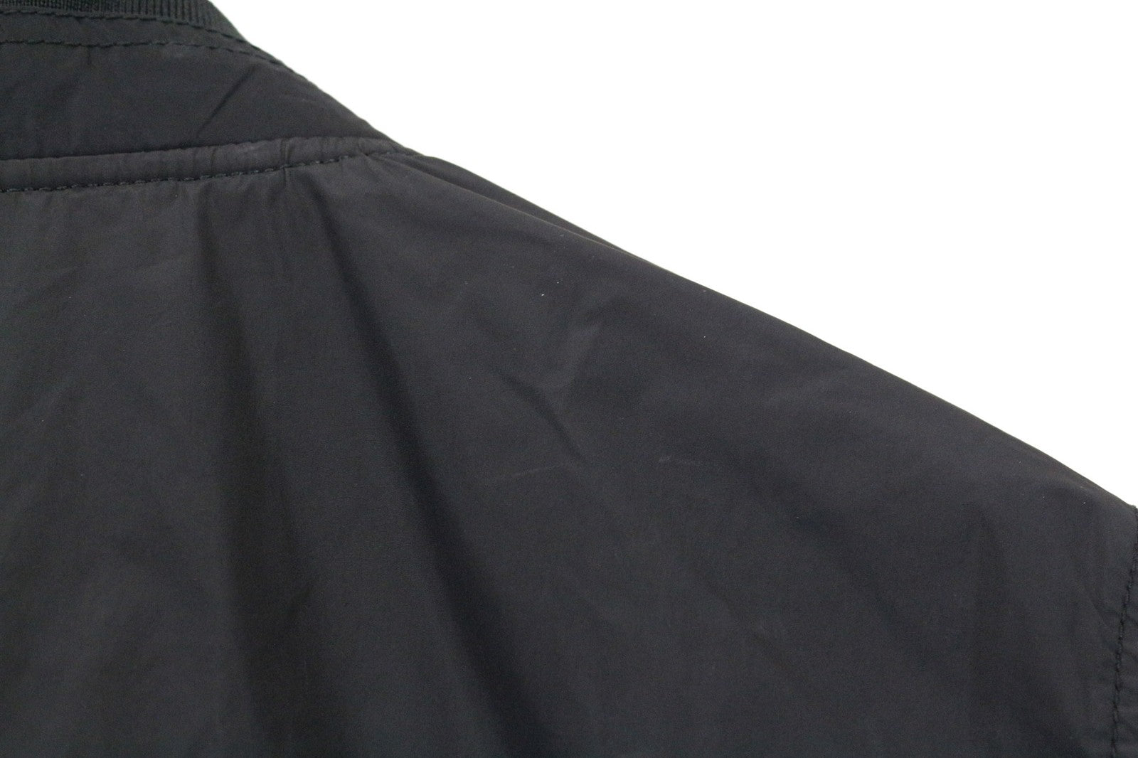 RICHMOND Men's Jacket IT48 Black Designer Bomber Lightweight Patched Classic