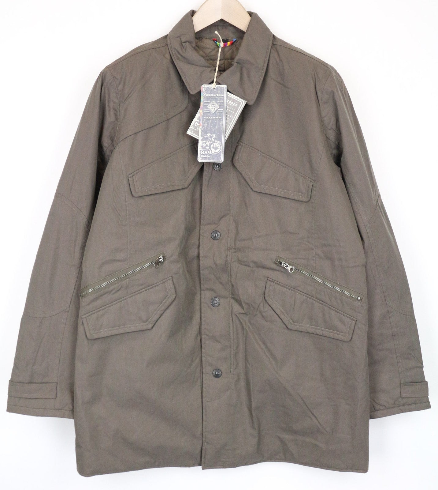 TUCANO URBANO Robin Men's Jacket XL Dark Beige Scooter Waterproof Breathable