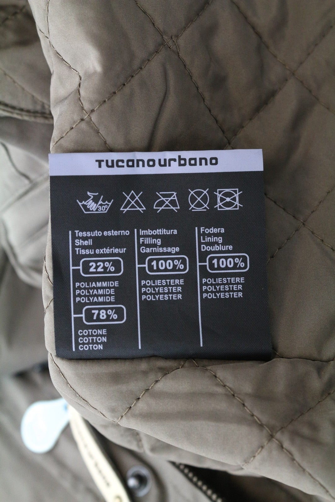 TUCANO URBANO Robin Men's Jacket XL Dark Beige Scooter Waterproof Breathable