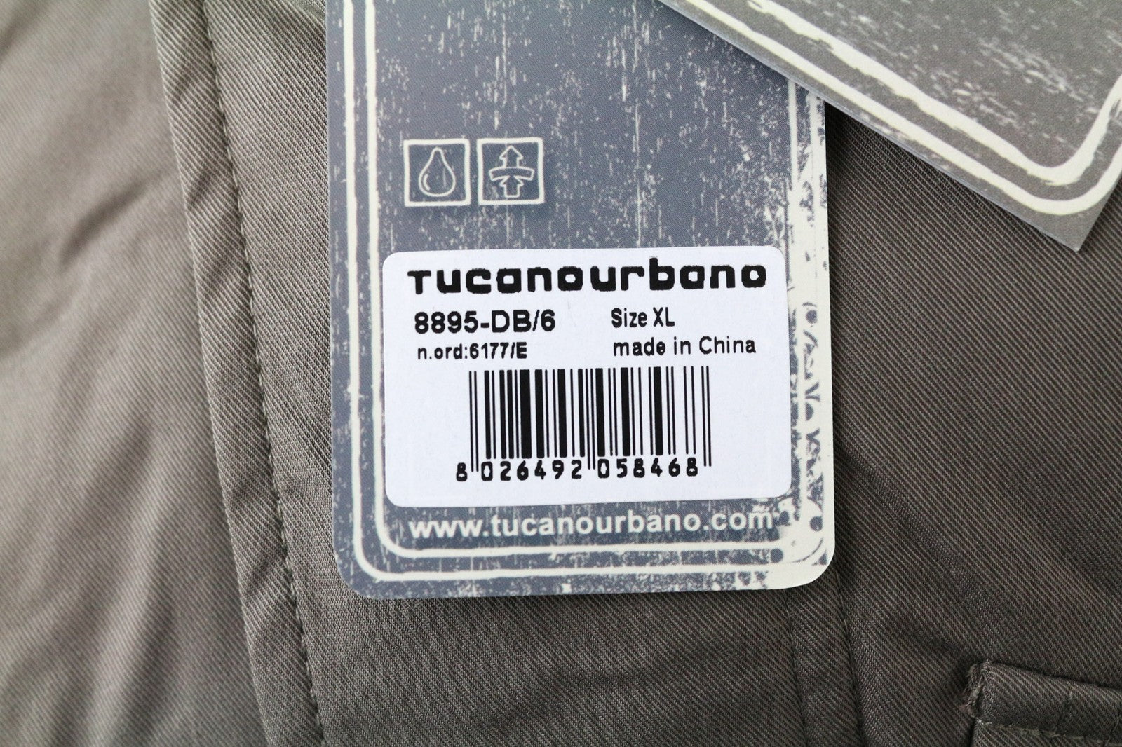 TUCANO URBANO Robin Men's Jacket XL Dark Beige Scooter Waterproof Breathable