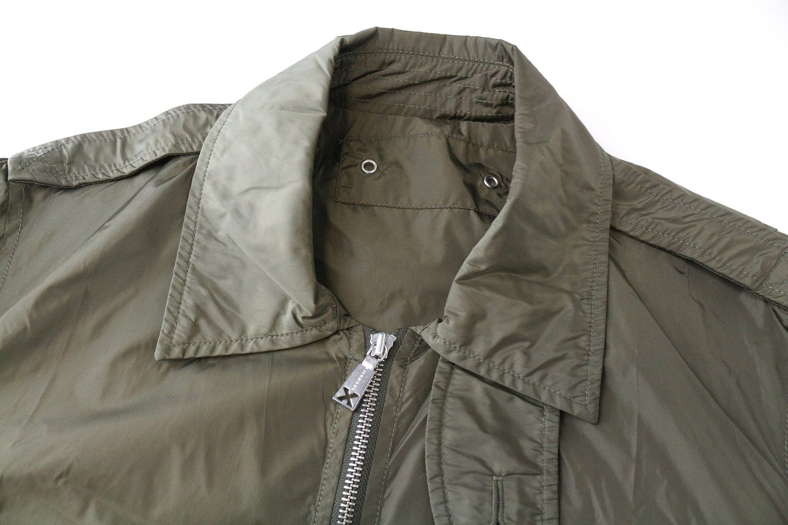 RICHMOND Men's Jacket 48 Green Casual Lightweight Single-Breasted Collared