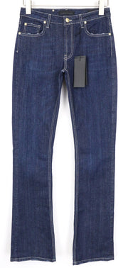 FRANKIE MORELLO Ariadne Women's Jeans W27 Blue Stretch Cotton Bootcut Classic