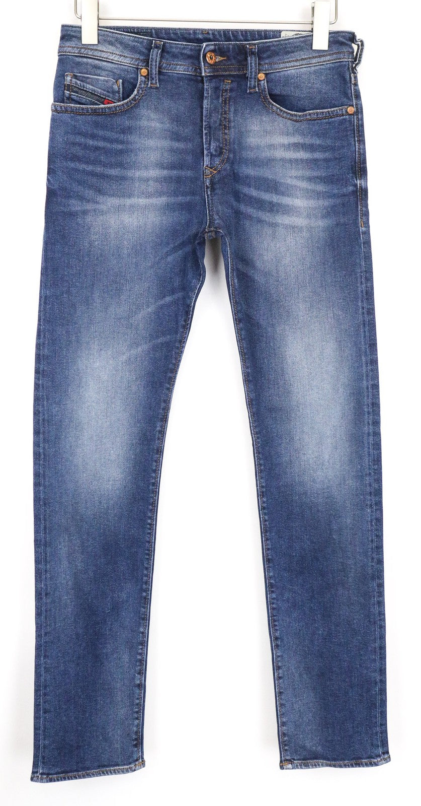 DIESEL Buster 084NS Men's Jeans W28/L32 Blue Slim Tapered Regular Fit Stretch