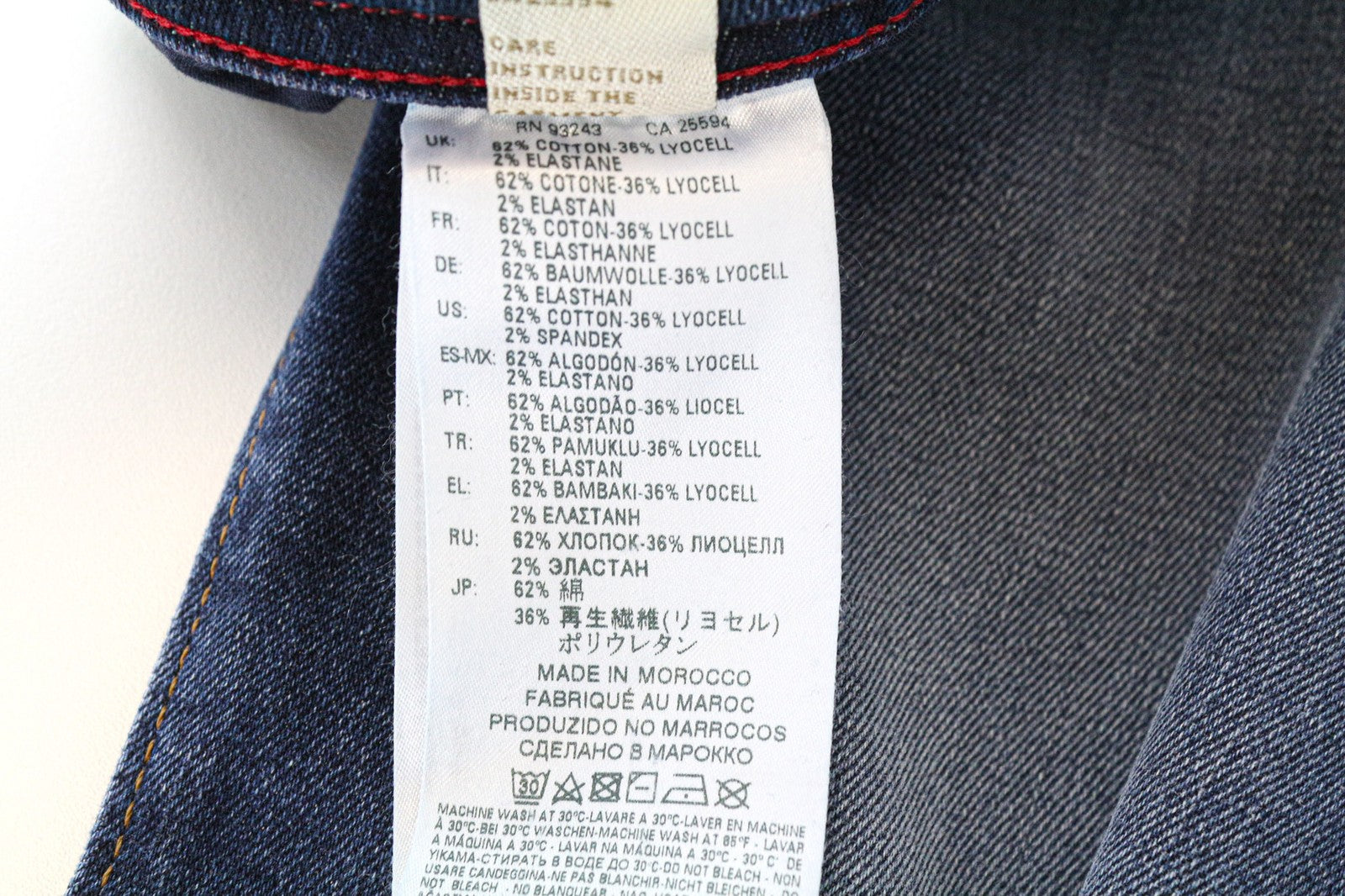 DIESEL Buster 084NS Men's Jeans W28/L32 Blue Slim Tapered Regular Fit Stretch