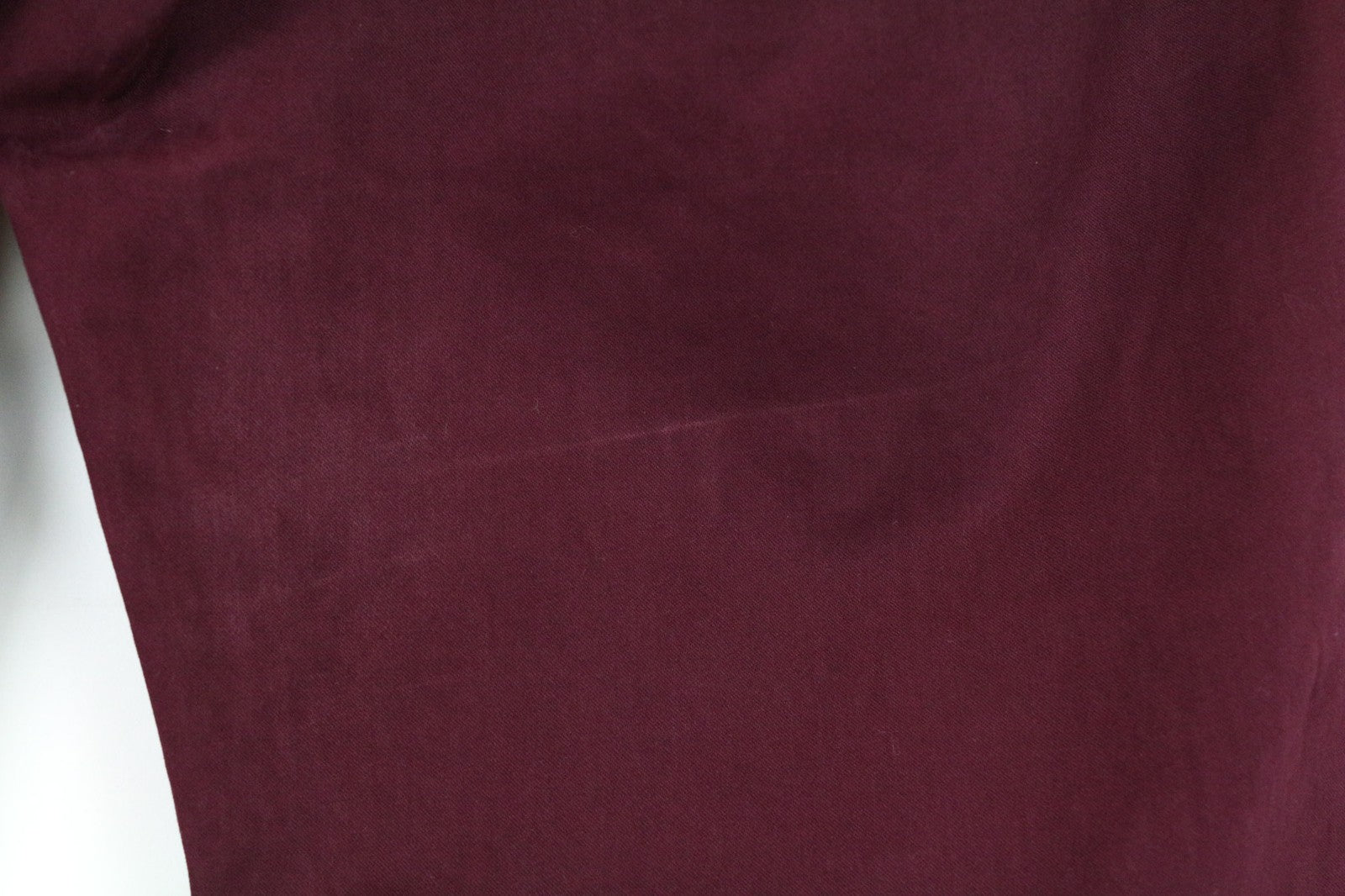 RICHMOND Punk Women's Trousers 28 Purple Slim Stretch Cotton Flat Front Casual