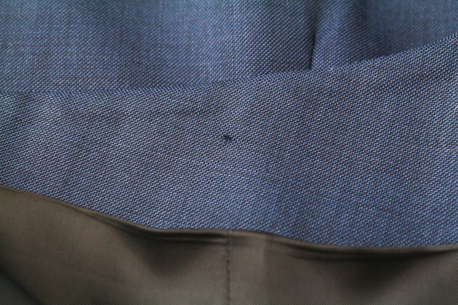 SUITSUPPLY Men's Waistcoat UK36R Blue Wool Single-Breasted Lined Vest