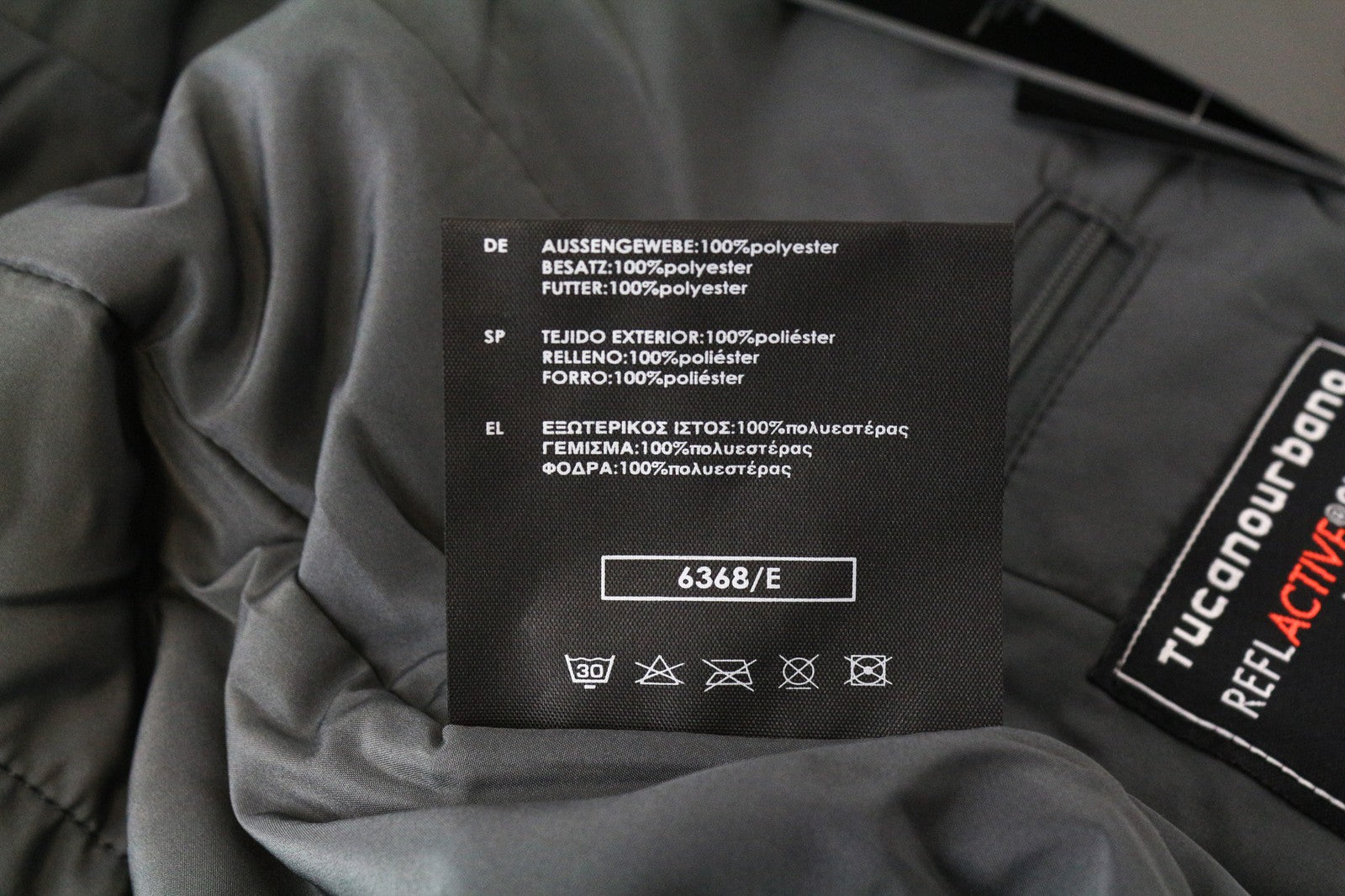 TUCANO URBANO Freccia Women's Jacket XS Grey Water-Repellent Lined Coat