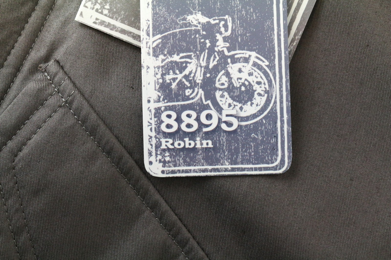 TUCANO URBANO Robin Men's Coat L Brown Moto Trench Cotton Thermal Lined