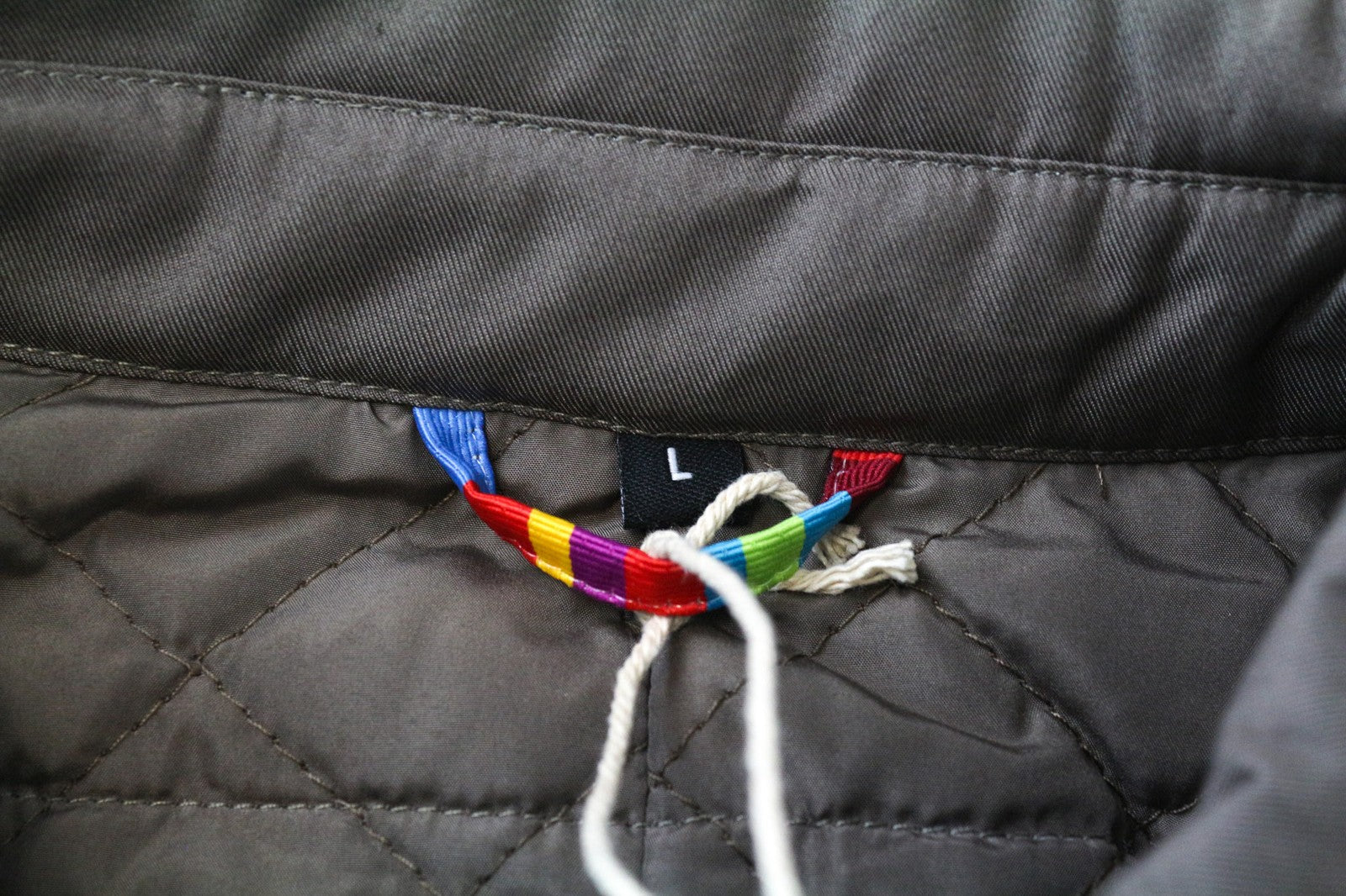 TUCANO URBANO Robin Men's Coat L Brown Moto Trench Cotton Thermal Lined