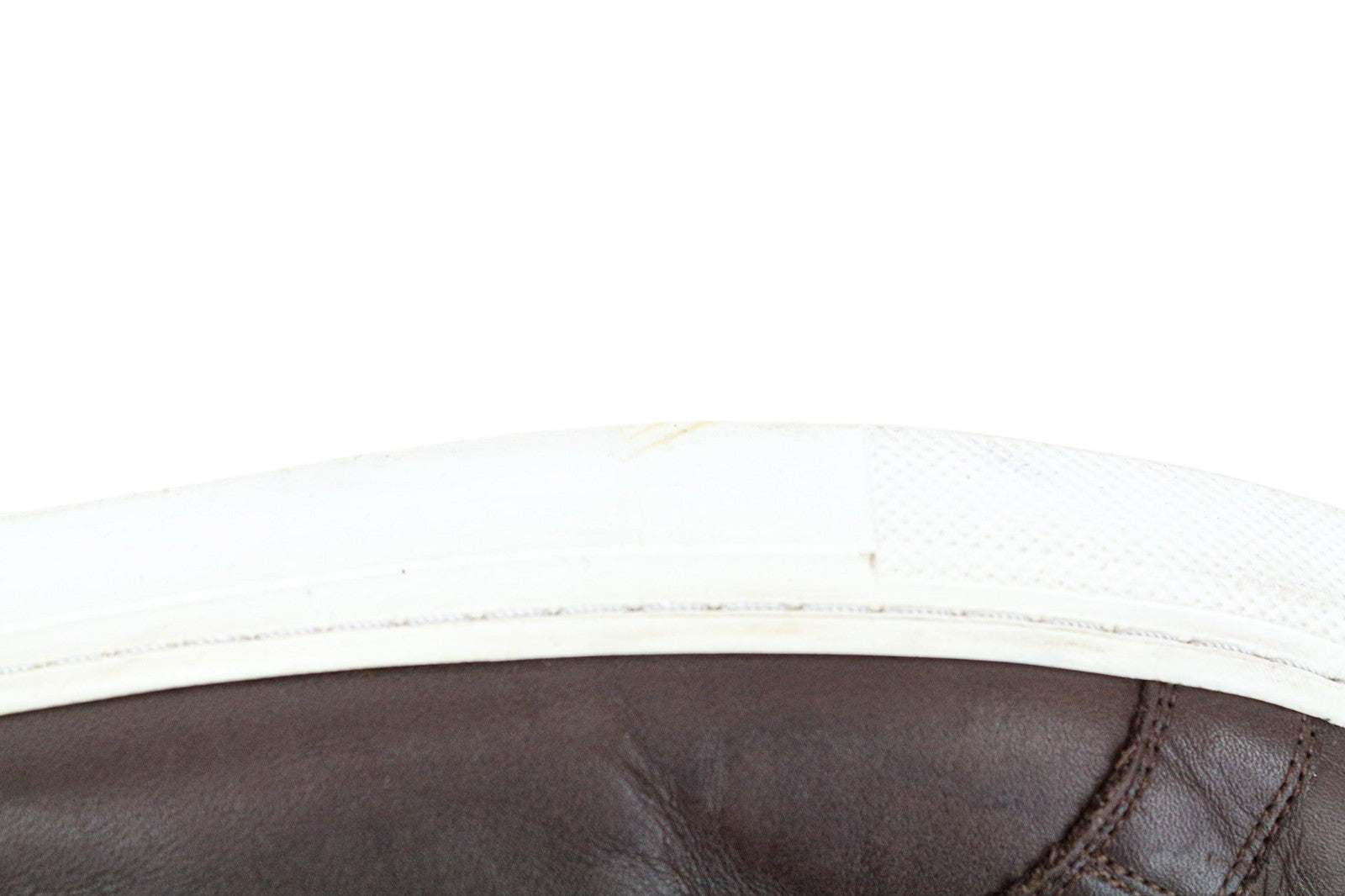 SUITSUPPLY Men Trainers EU43 Brown Genuine Leather Laced Casual Low Sneakers