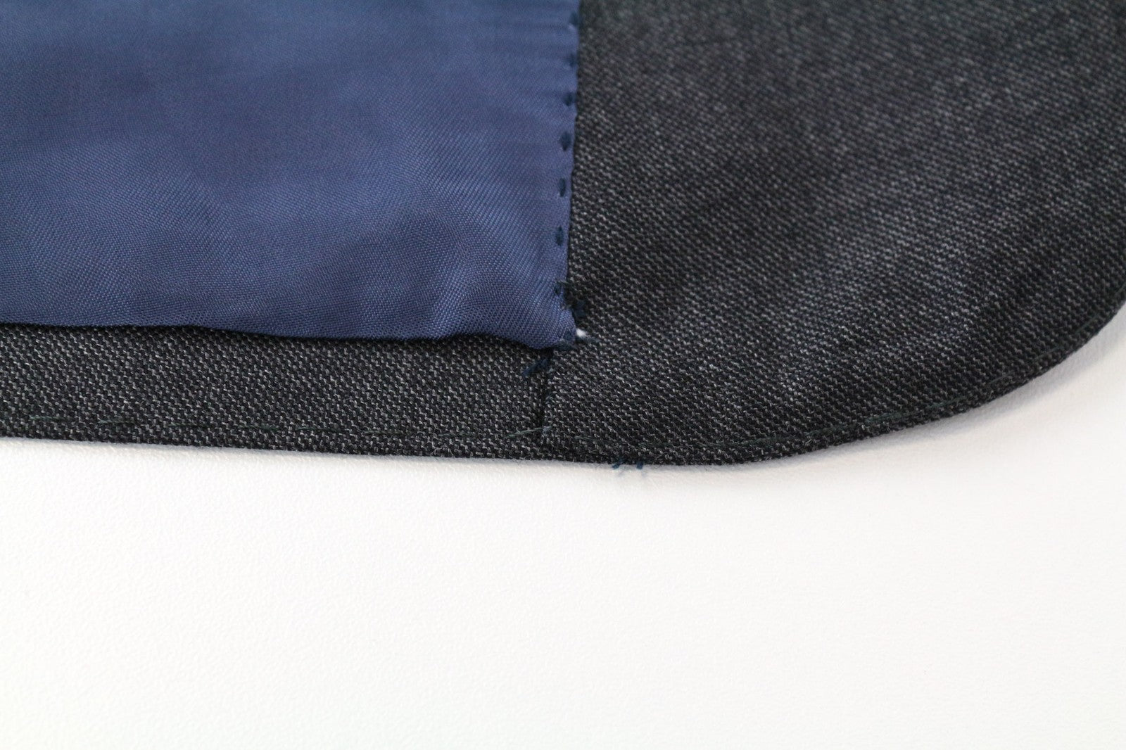SUITSUPPLY Men Blazer UK40S Mid Grey Slim Cut Classic Melange Sharkskin Formal