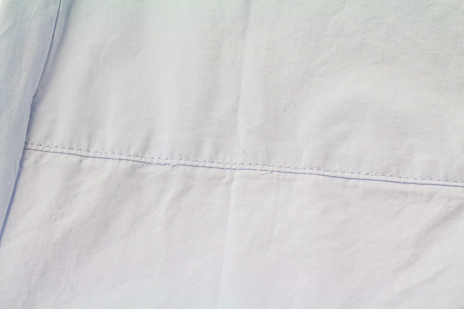 MAISON SCOTCH Women Shirt M Light Blue Pure Cotton Logo Long Sleeved Formal