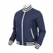 RICHMOND Men Jacket 50 L Blue White Long Sleeved Zipped Lightweight