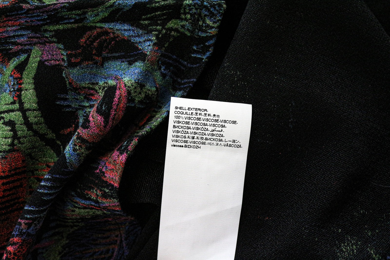 DESIGUAL Octavio Women's Dress 36 Black Pattern Frilled Short Sleeve Style