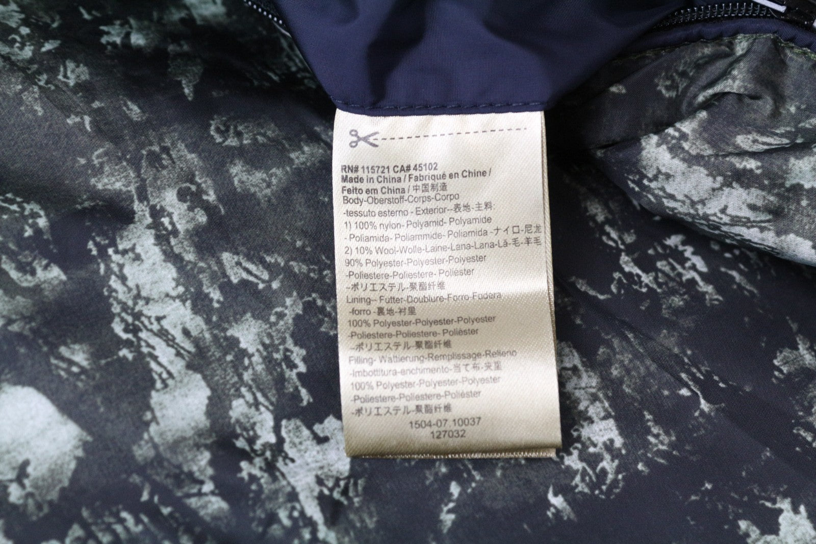 SCOTCH & SODA Ams Couture Men Jacket XL Grey Blue Wool Blend 2in1 Gilet Hooded