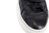Black Leather Trainers