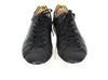 Black Leather Trainers