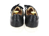 Black Leather Trainers