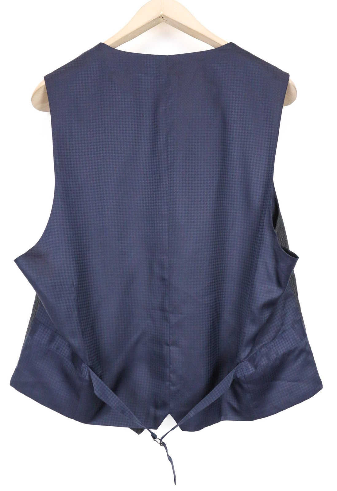 SUITSUPPLY Men's Waistcoat UK48S Grey Wool Single-Breasted Lined Formal