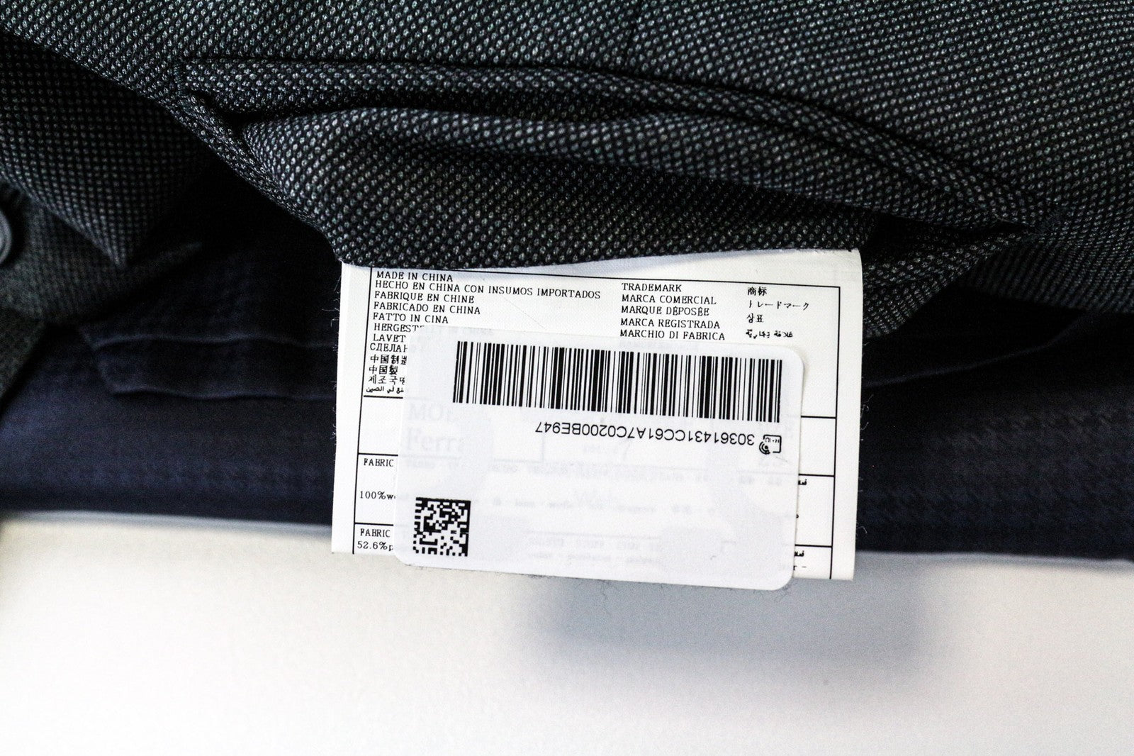 SUITSUPPLY Men's Waistcoat UK48S Grey Wool Single-Breasted Lined Formal