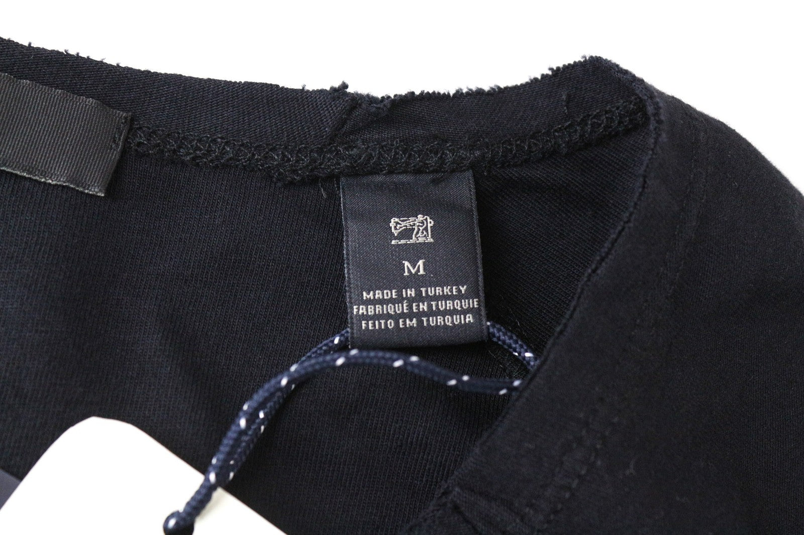 SCOTCH & SODA Ams Couture Men's Long Tee M Black Casual Fit Cotton Long Sleeve