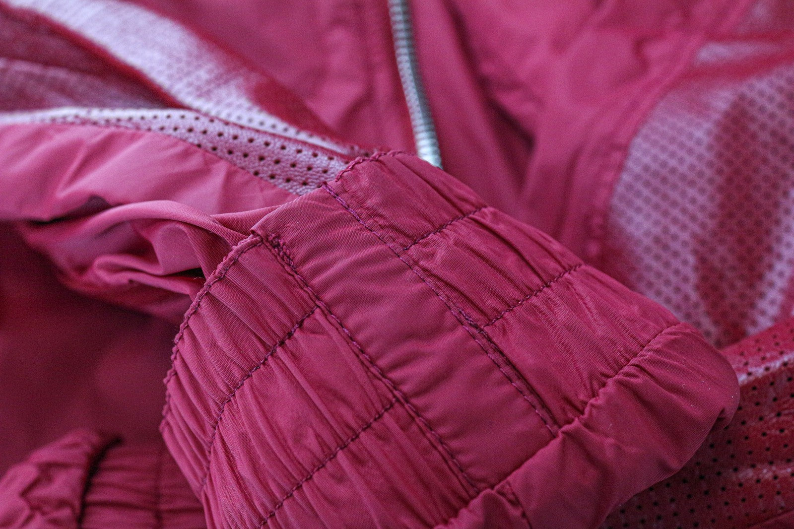 RICHMOND Men's Jacket 50 Red Lightweight Zipped Long Sleeve Smart Outerwear