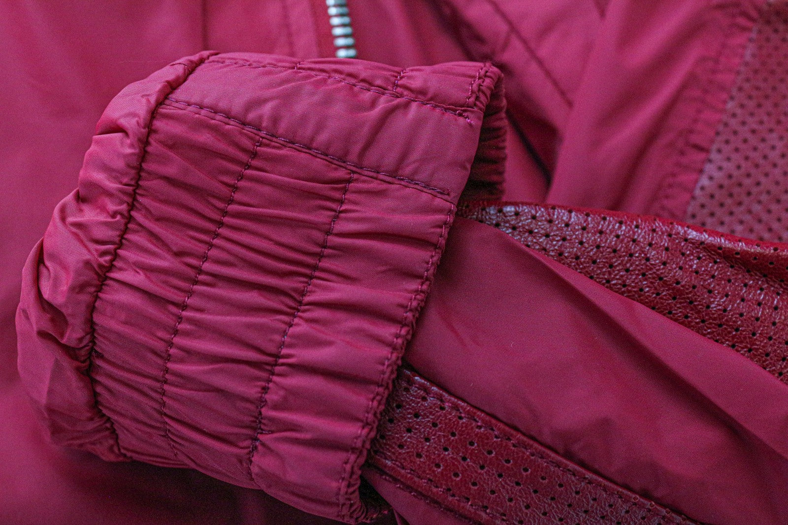 RICHMOND Men's Jacket 50 Red Lightweight Zipped Long Sleeve Smart Outerwear