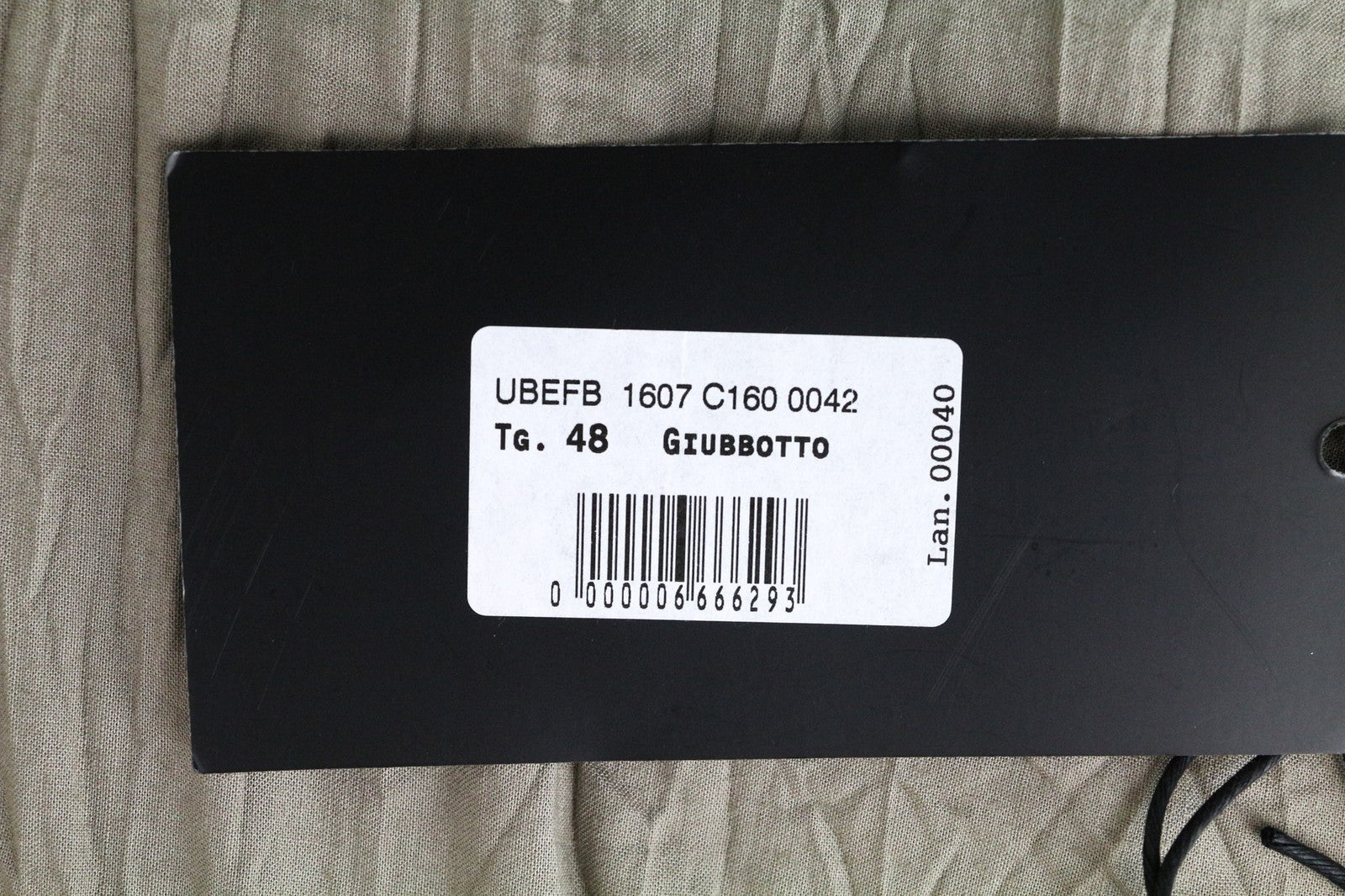 RICHMOND Men's Jacket 48 Brown Stretch Cotton Lightweight Bomber Style