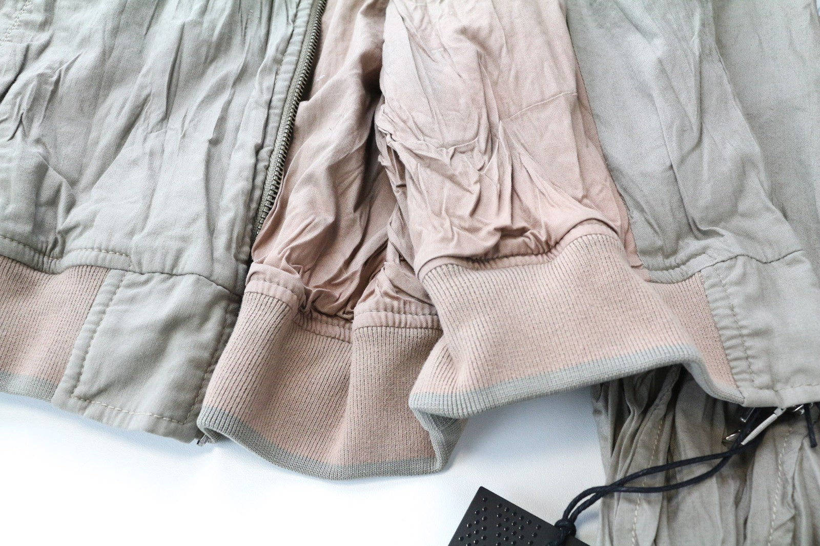 RICHMOND Men's Jacket 48 Brown Stretch Cotton Lightweight Bomber Style