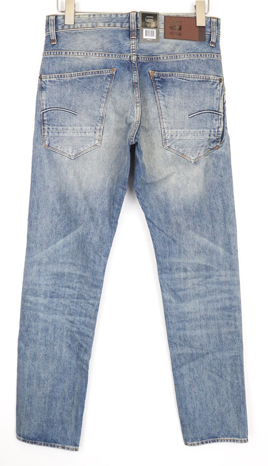 G-STAR RAW Stean Men's Jeans W29/L32 Blue Washed Cotton Denim Tapered Fit