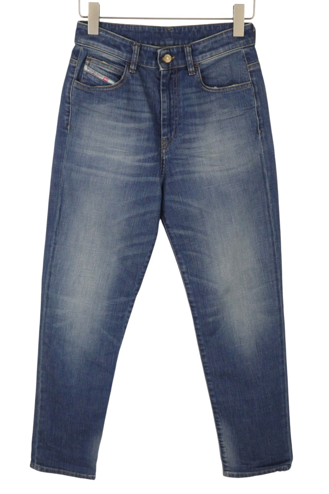 DIESEL D-Eiselle 089AR Women's Jeans W26/L32 Blue Faded Straight Denim
