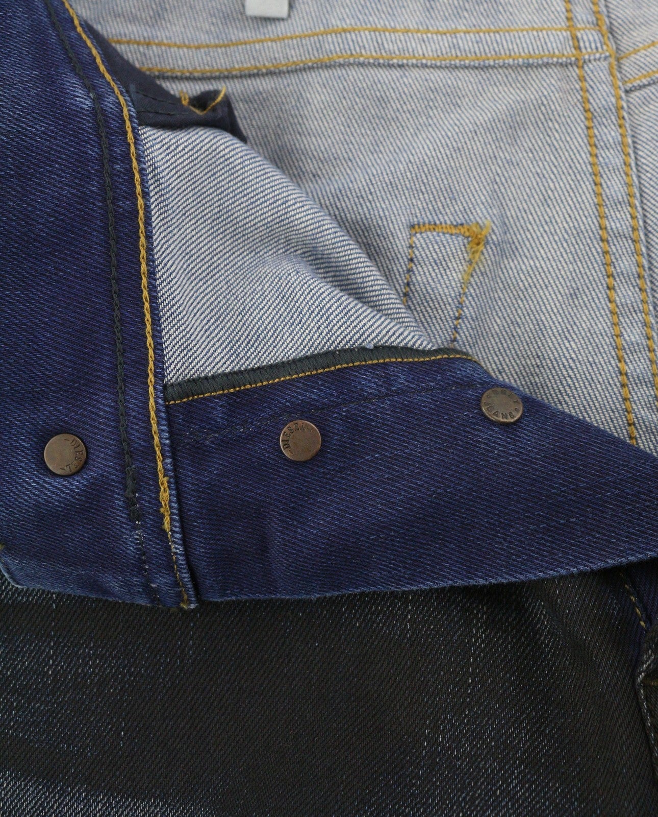 DIESEL Tepphar 080AD Men's Jeans W29/L32 Blue Ripped Faded Slim Denim