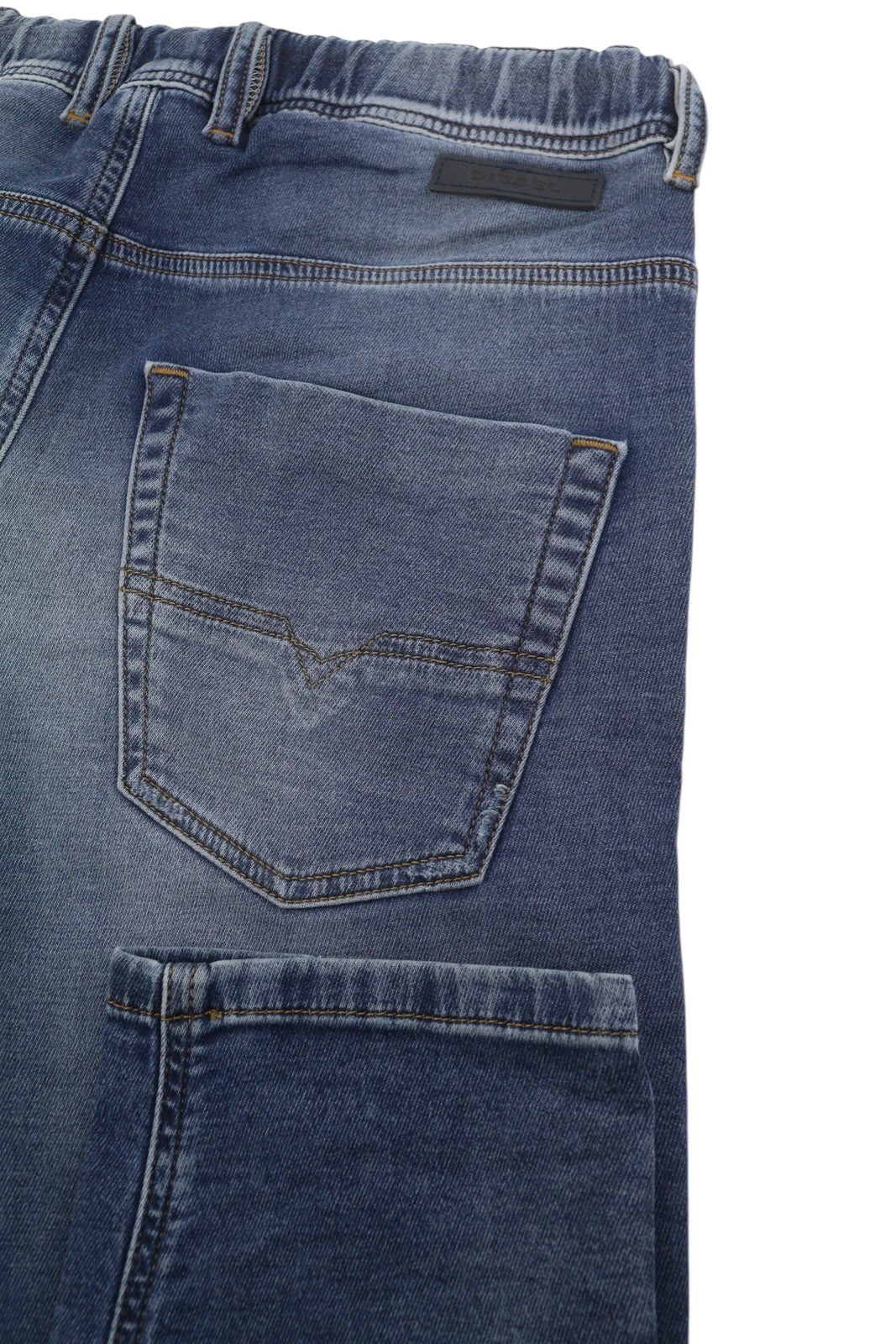 DIESEL Krooley-Ne 084TZ Men's Jeans W28 Blue Faded Slim Jogg Denim
