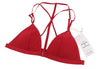 Bra Le Triangle Back Detail Sleek-Red