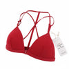 Bra Le Triangle Back Detail Sleek-Red