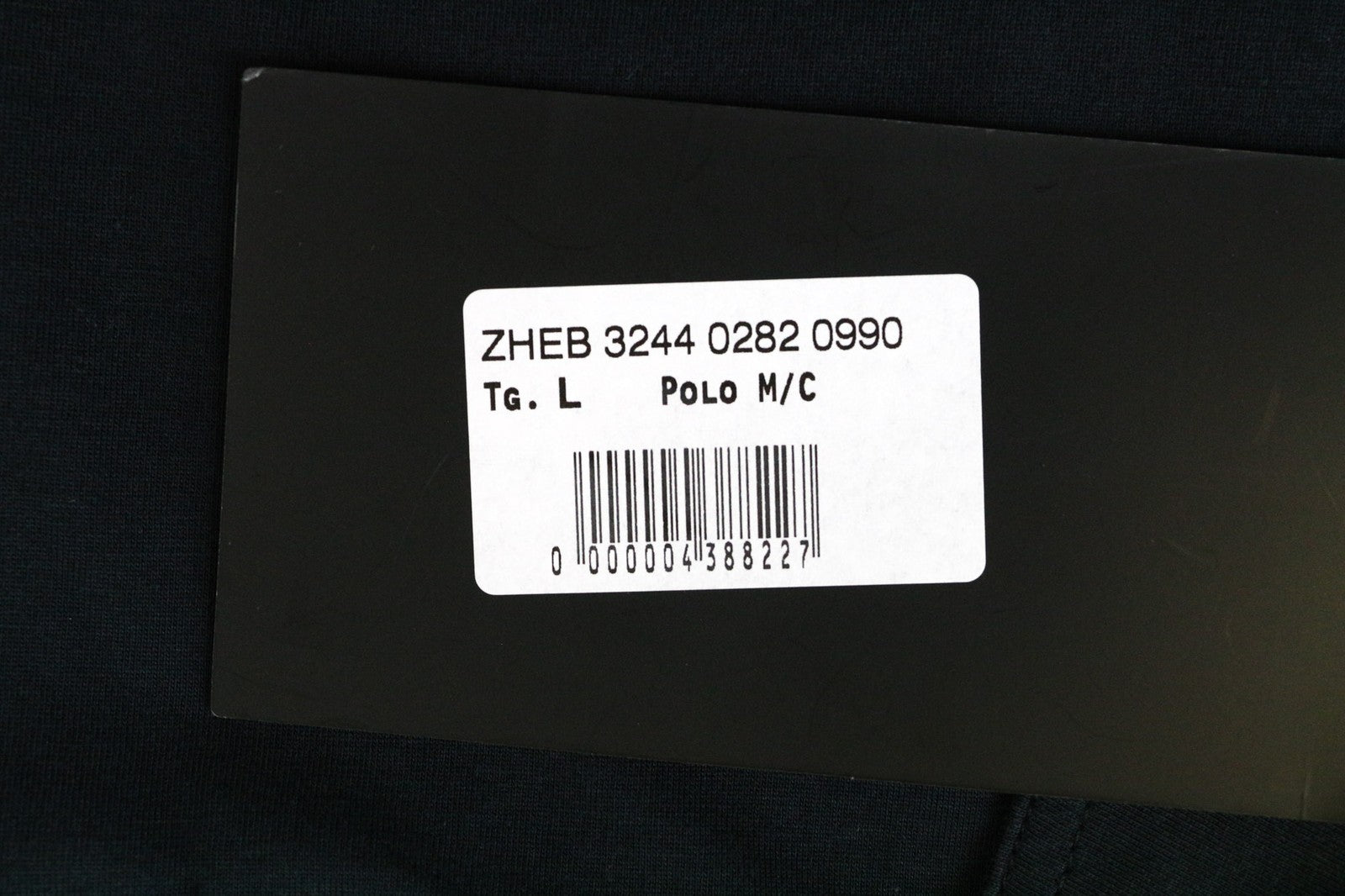 RICHMOND Men's Polo L Teal Blue Green Pure Cotton Short Sleeve Casual Top