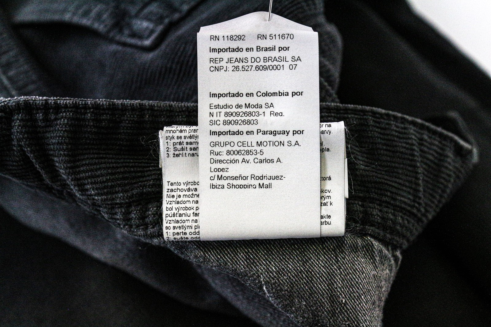 REPLAY Grover Men's Corduroy Pants W31/L34 Grey Straight Cotton Stretch Trousers