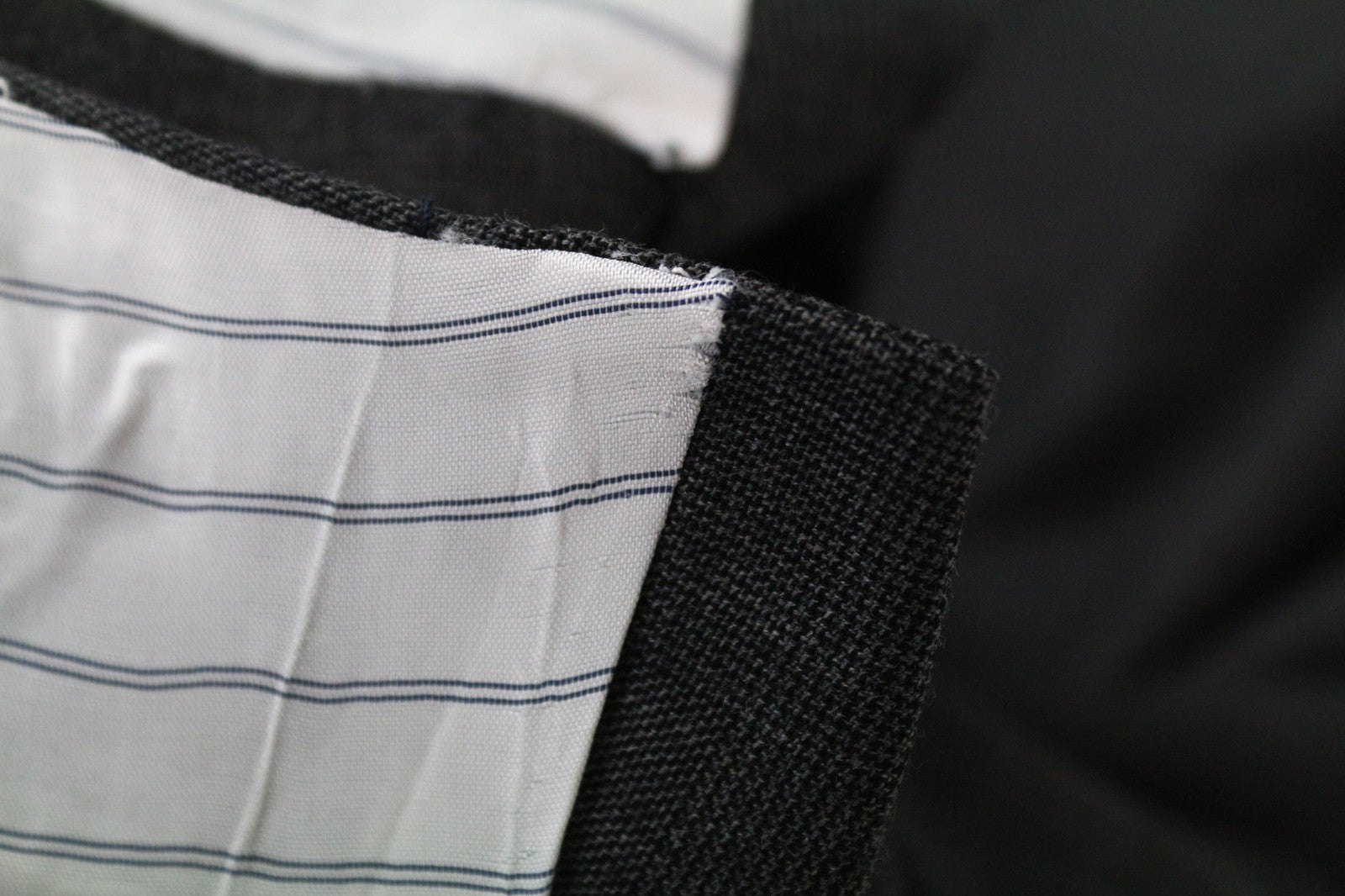 SUITSUPPLY La Spalla Men's Blazer UK38R Grey Wool Super 150's Patterned