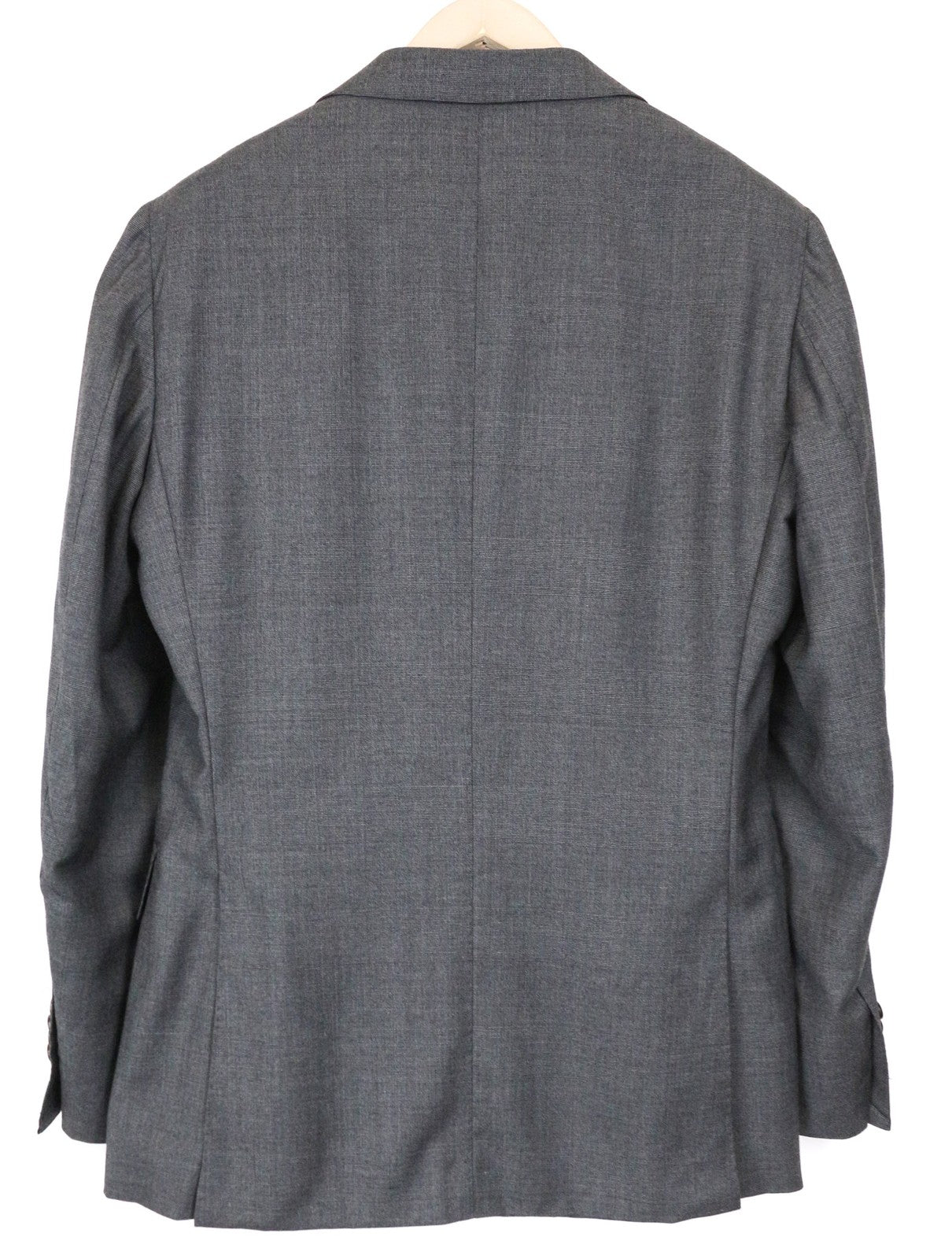 SUITSUPPLY La Spalla Men's Blazer UK38R Grey Wool Super 150's Patterned