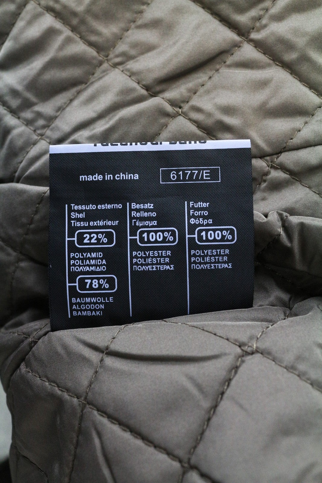 TUCANO URBANO Robin Men's Moto Jacket XL Beige Brown Cotton Waterproof Trench