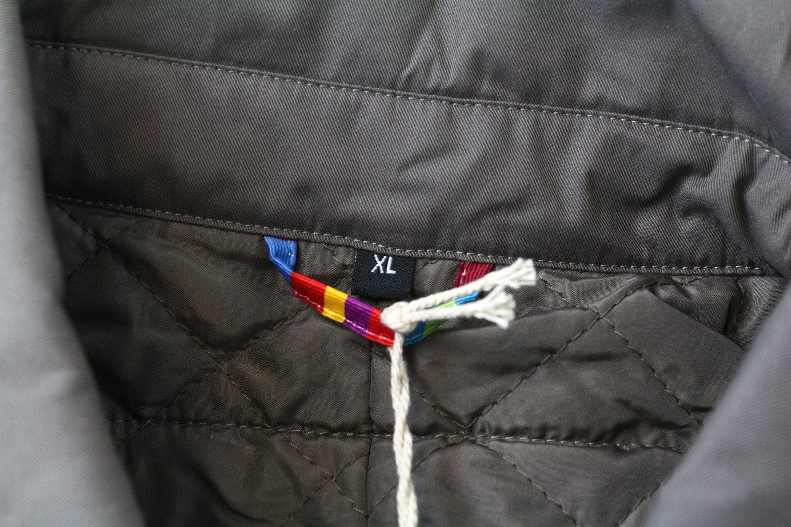 TUCANO URBANO Robin Men's Moto Jacket XL Beige Brown Cotton Waterproof Trench