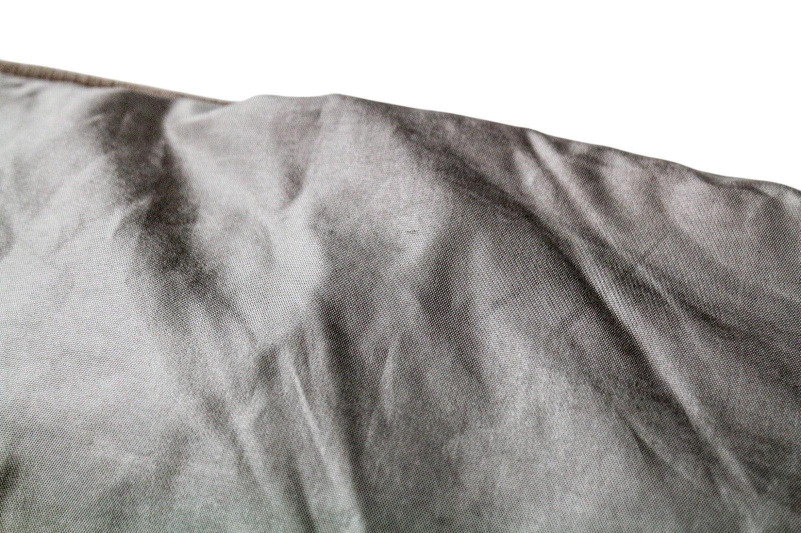 RICHMOND Men's Casual Jacket 48 Brown Shiny Zip-Front Long Sleeve Lightweight