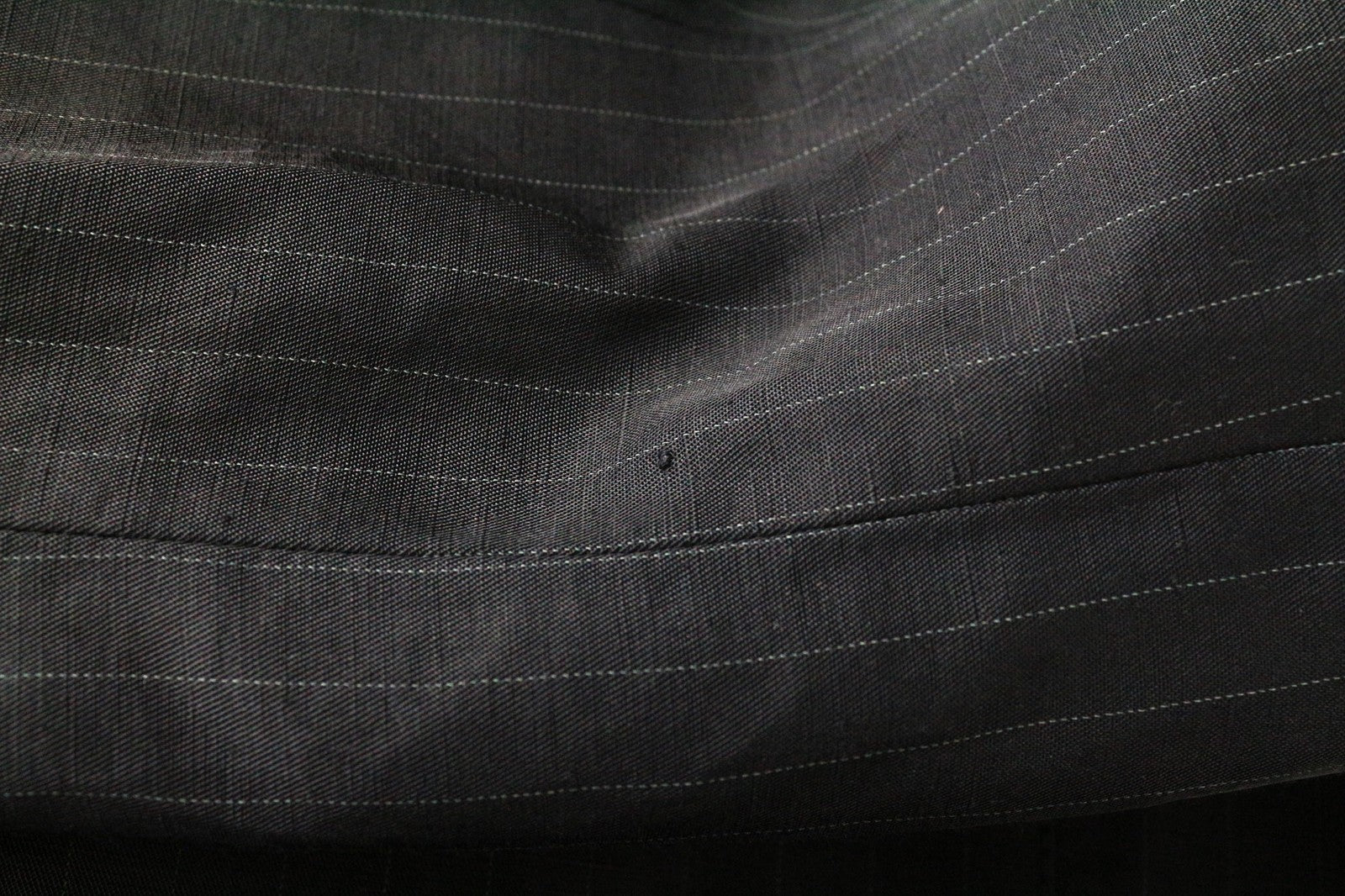 RICHMOND Men's Linen Blend Jacket UK18 Navy Striped Casual Lightweight Blazer